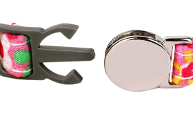 Katthalsband med Säkerhetsspänne och Metallbricka