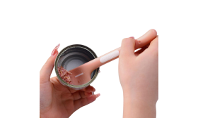 Siliconsked för kattmat med långt handtag – Spatel för våtfoder